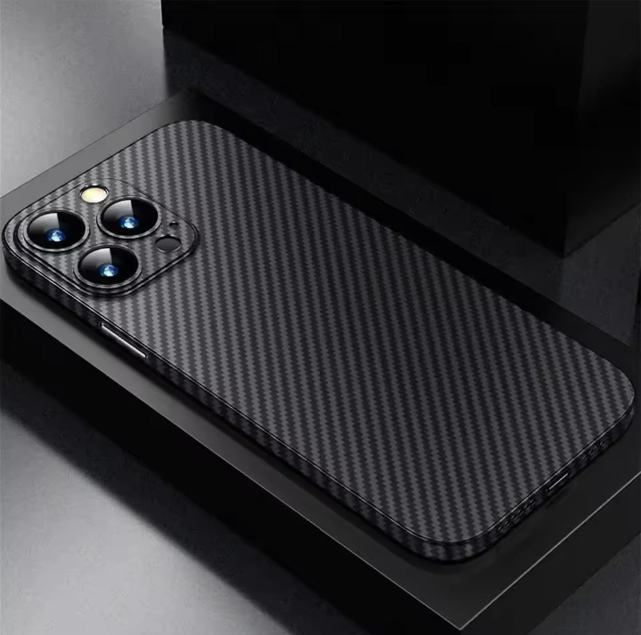 Premium Upgraded Ultra-Thin Carbon Fibre Phone Case with Precision Lens Protector- Apple iPhone 16 Series Premium Upgraded Ultra-Thin Carbon Fibre Phone Case with Precision Lens Protector- Apple iPhone 16 Series